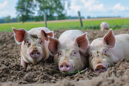 家禽家畜豬養殖業圖片 攝影圖