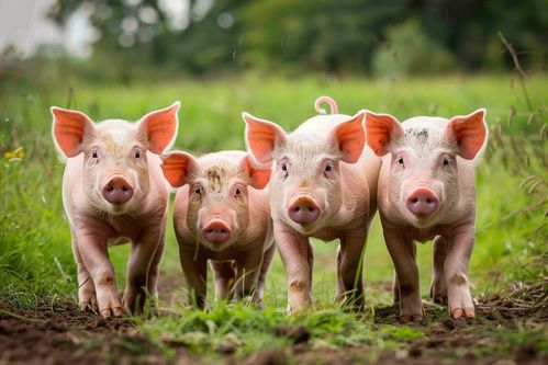 家禽家畜土豬生態養殖圖片 攝影圖