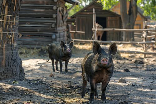 家豬飼養(yǎng)家禽家畜圖片 攝影圖 下載至來源處